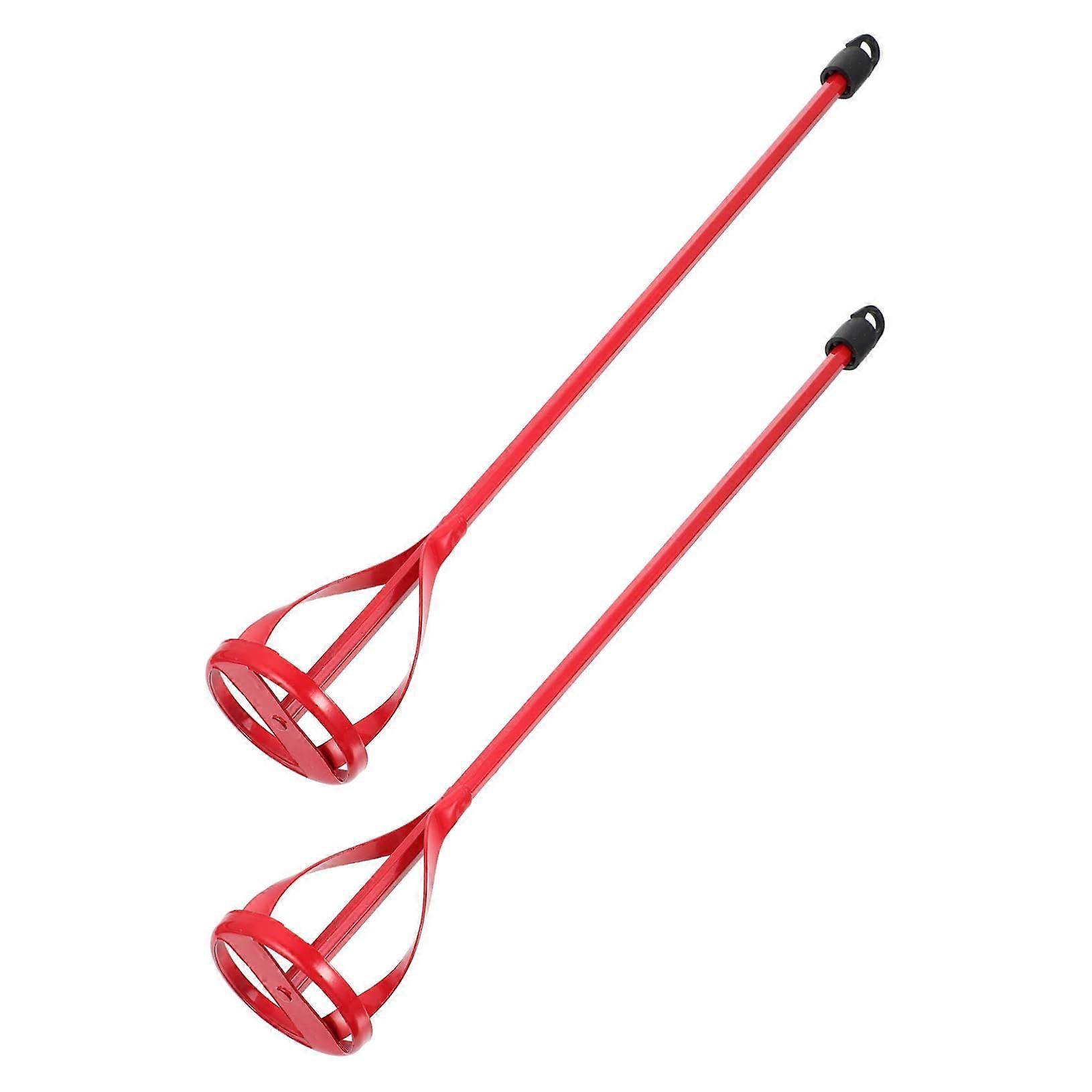 2pcs Paint Shaker Concrete Mixer Power Drill Compound Paints Mixer Paint Tool Kit