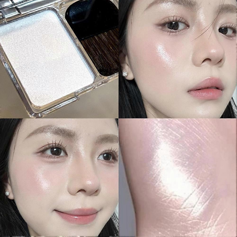 Star Highlight Platte with Brush for Facial Clavicle Brightening and Contouring