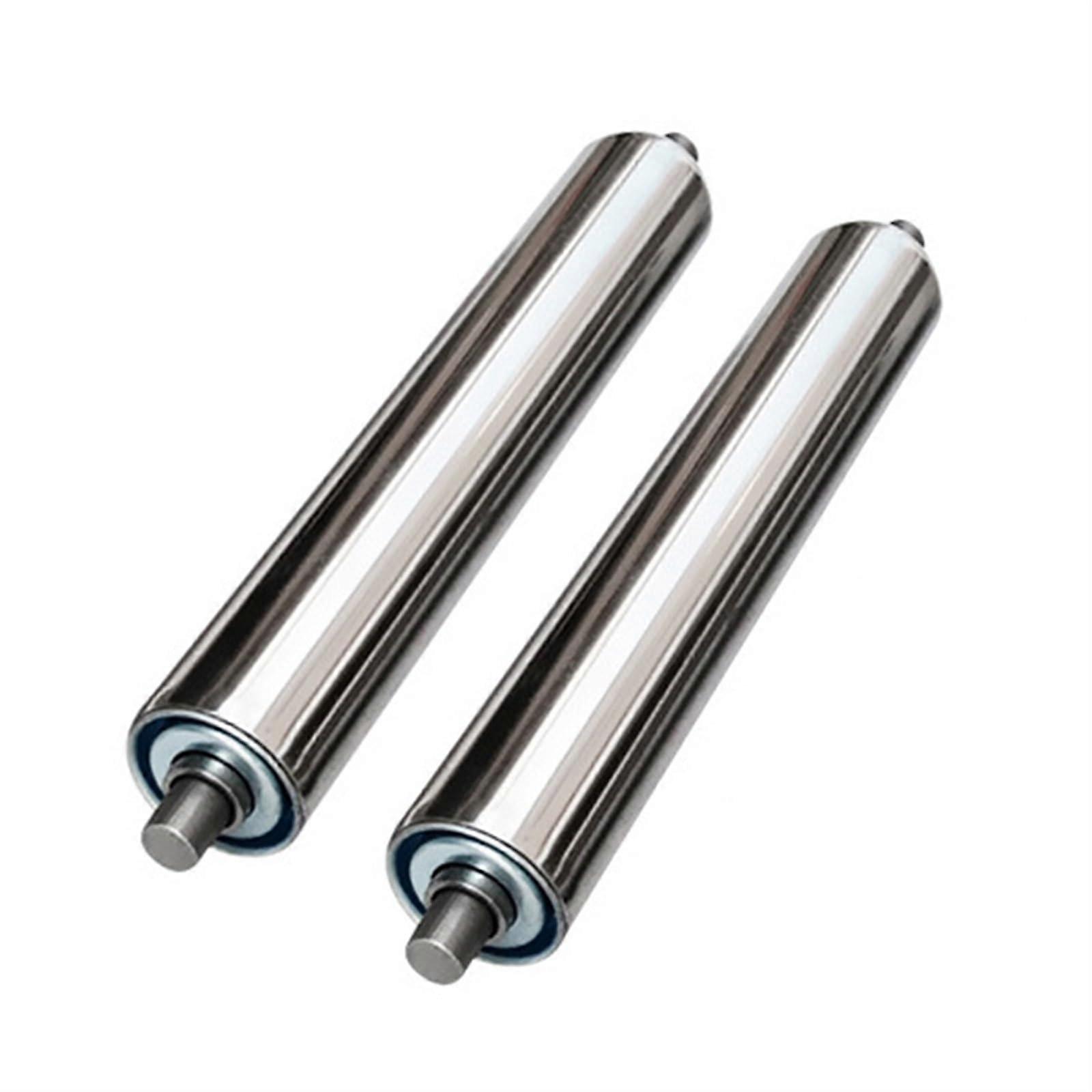 Galvanized Steel Conveyor Roller, Rollers for Smooth Movement for Roller Stands Woodworking