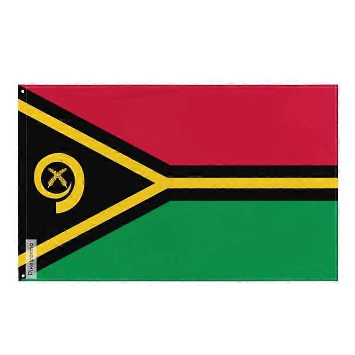 Flag of Vanuatu – 128 x 192 cm – Polyester – Metal eyelets – Durable