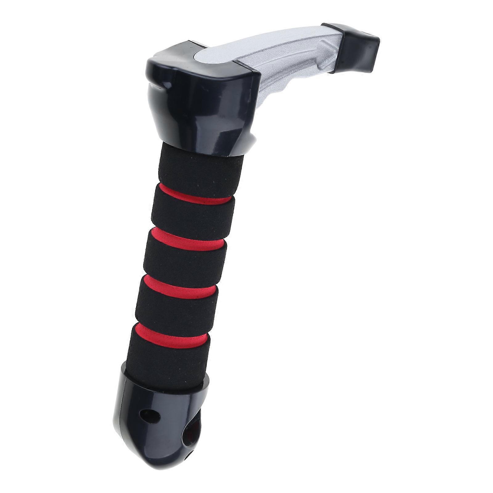 Emergency Escape Tool Car Window Breaker Car Door Handle Multifunctional Door Assist Handle for Elderly and Handicapped Red
