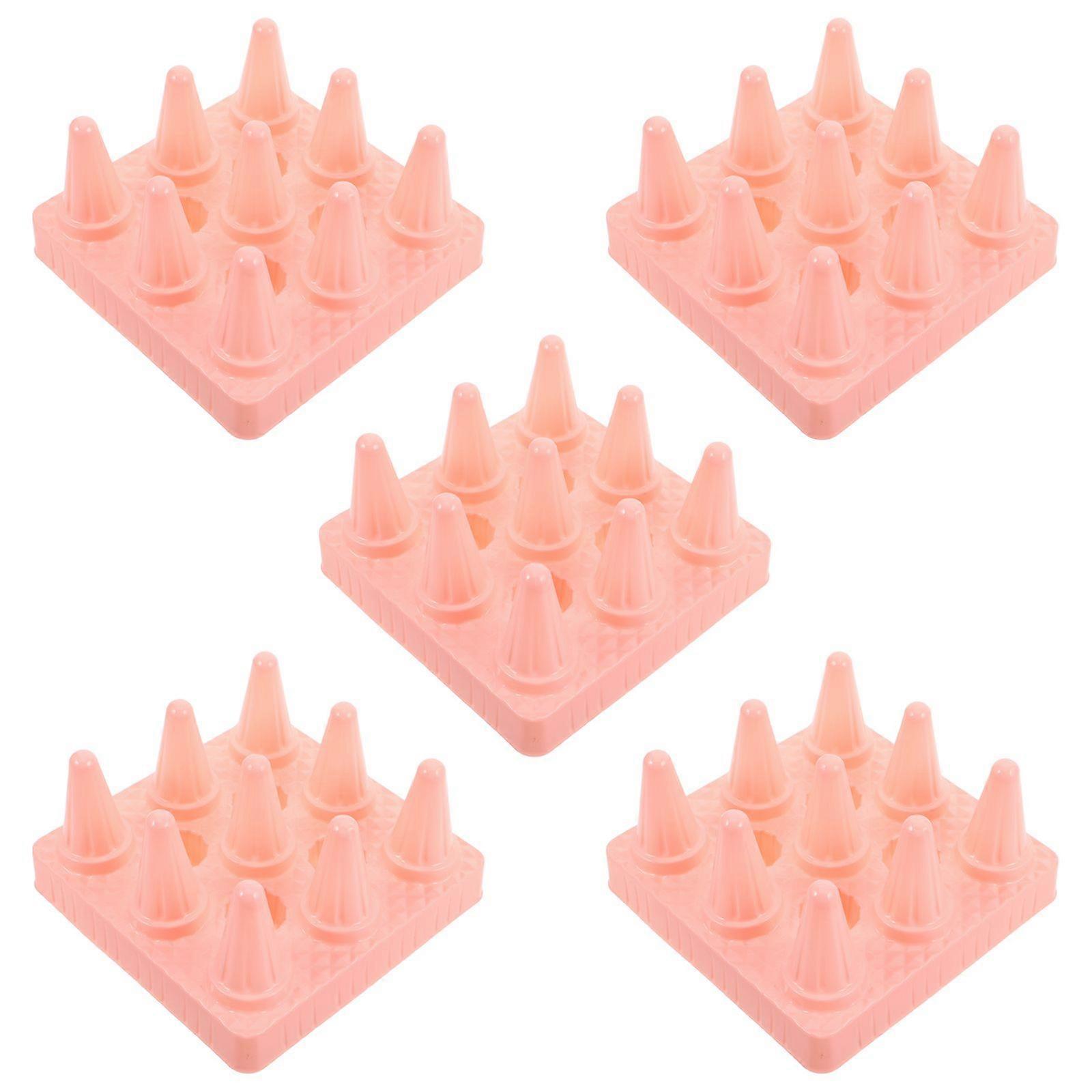 5pcs Crane Machine Bottom Stand Claw Machine Games Kids Claw Machine Toy Claw Machine Vending Machine Parts Claw Machine Display Shelves