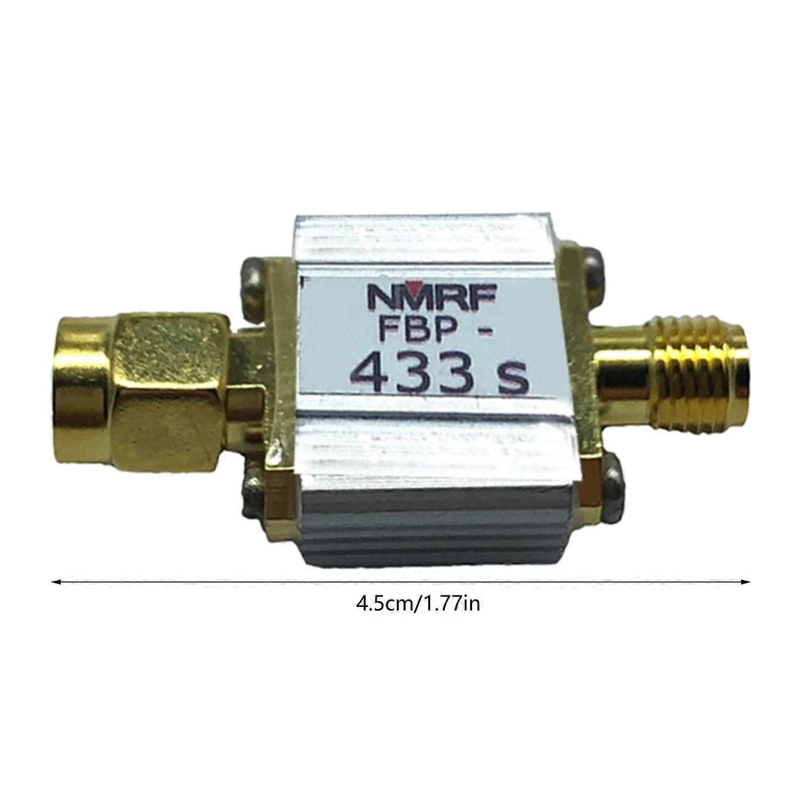 Band Pass Power Distribution Control Electronic Component 430- 438MHz 1w Bandpass Filter Interface SMA-M SMA-F 3Db