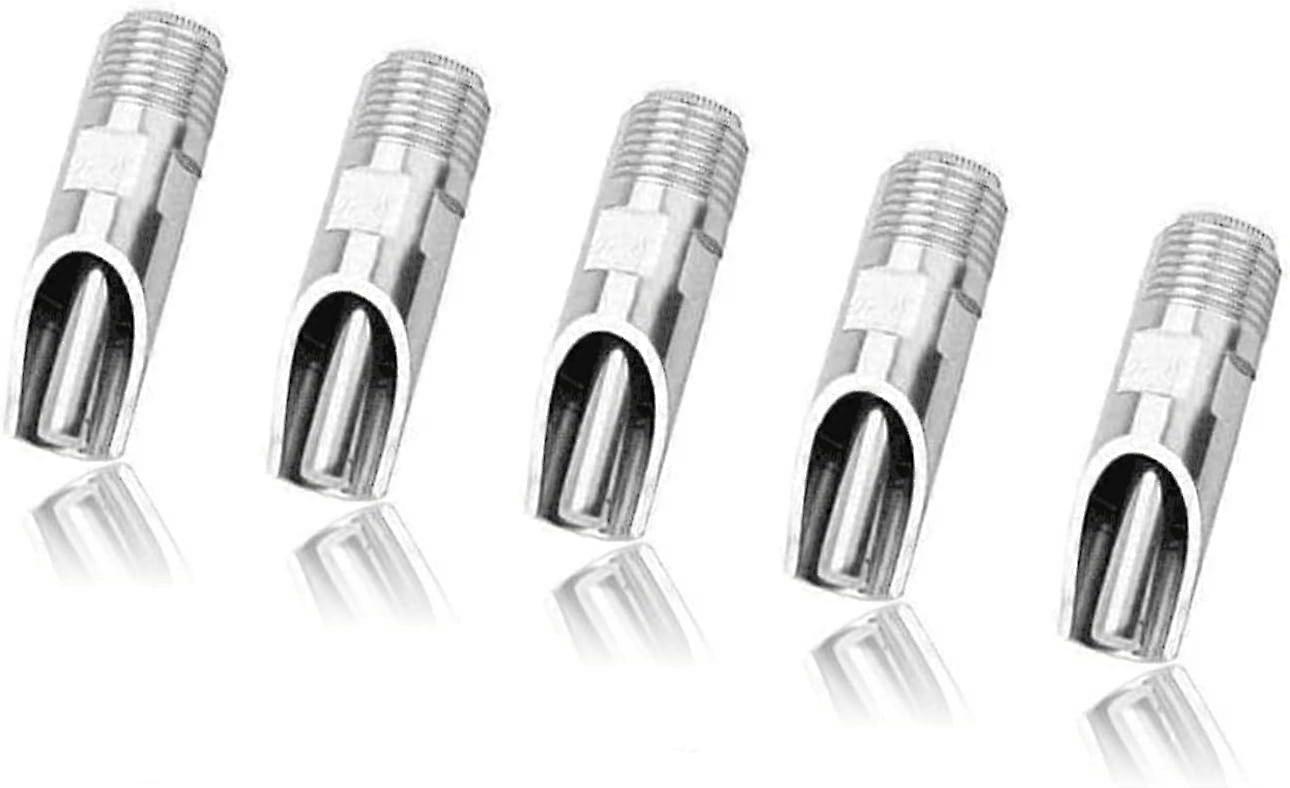 Automatic Nipple Drinker for Pigs, Cattle, Sheep - Pack of 5, Stainless Steel, Leak-Proof Design, Durable Feeding Solution