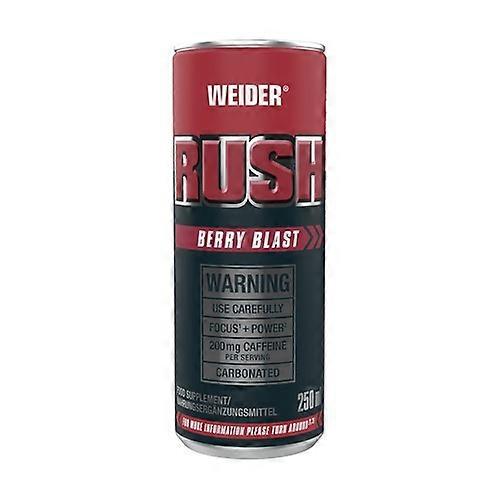 Rush berry blast energy drink 250 ml (Berries)