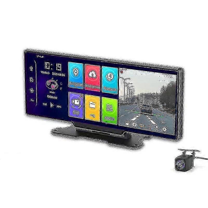 10 Inch Ips Adas 4g Android Car Dvr Camera Car Gps Navigation Dash Cam Full Hd 1080p Car Video Rearv