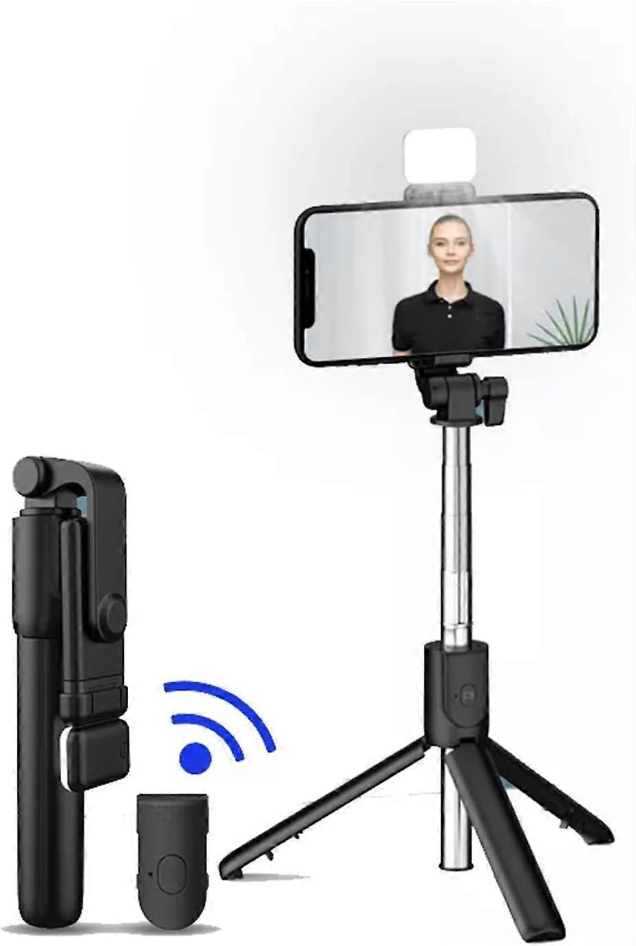 6 in 1 bluetooth selfie stick retractable tripod w remote fits iphone samsung