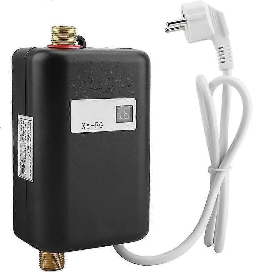 per scaldabagno elettrico 220V 3400W - Scaldabagno istantaneo per cucina e bagno, temperatura e flusso d'acqua regolabili, scaldabagno istantaneo