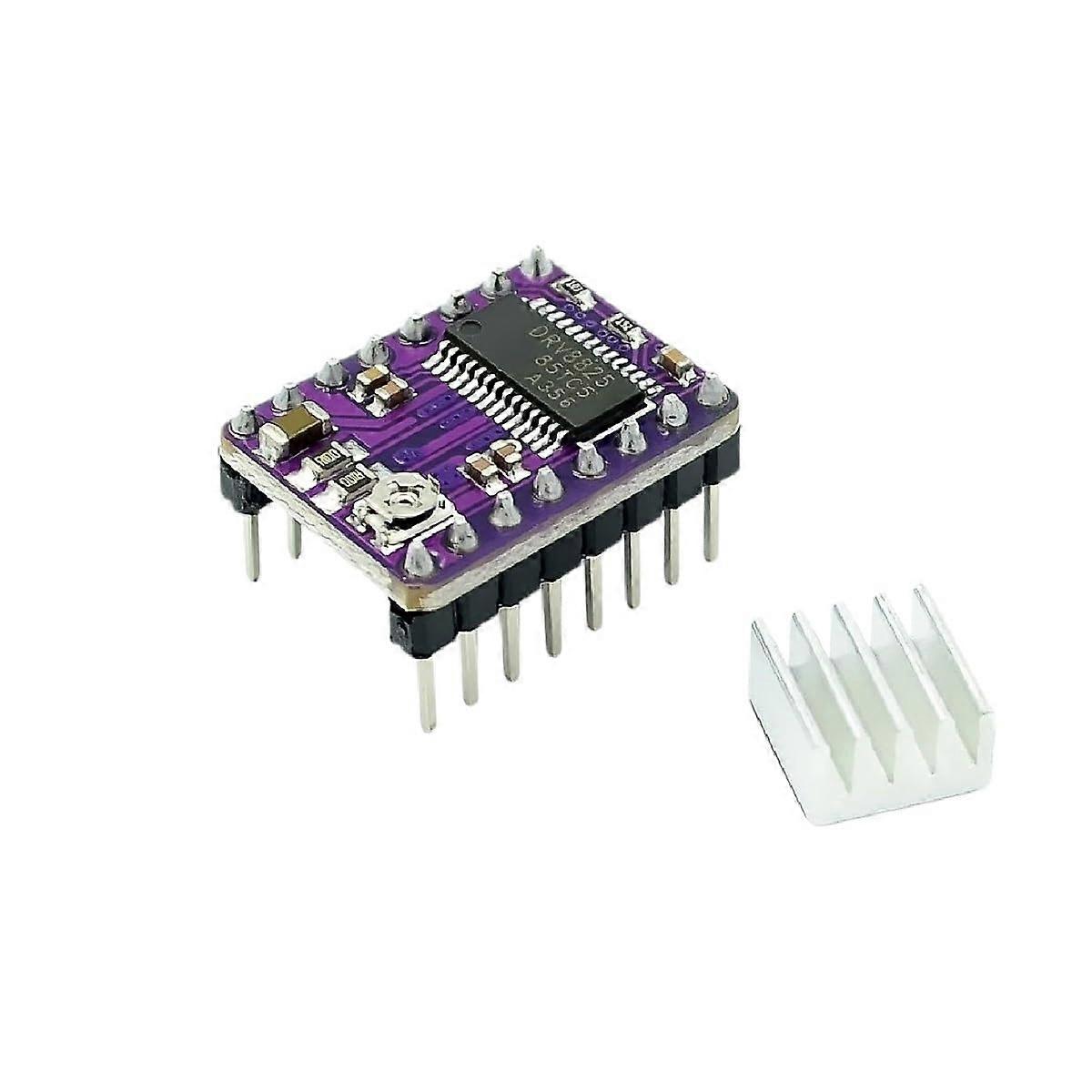 Drv8825Reprap Stepper Driver A4988 Drv8825 Motor Module Heat Sink High for Reliable Electronic Component, Precision, Stable Performance