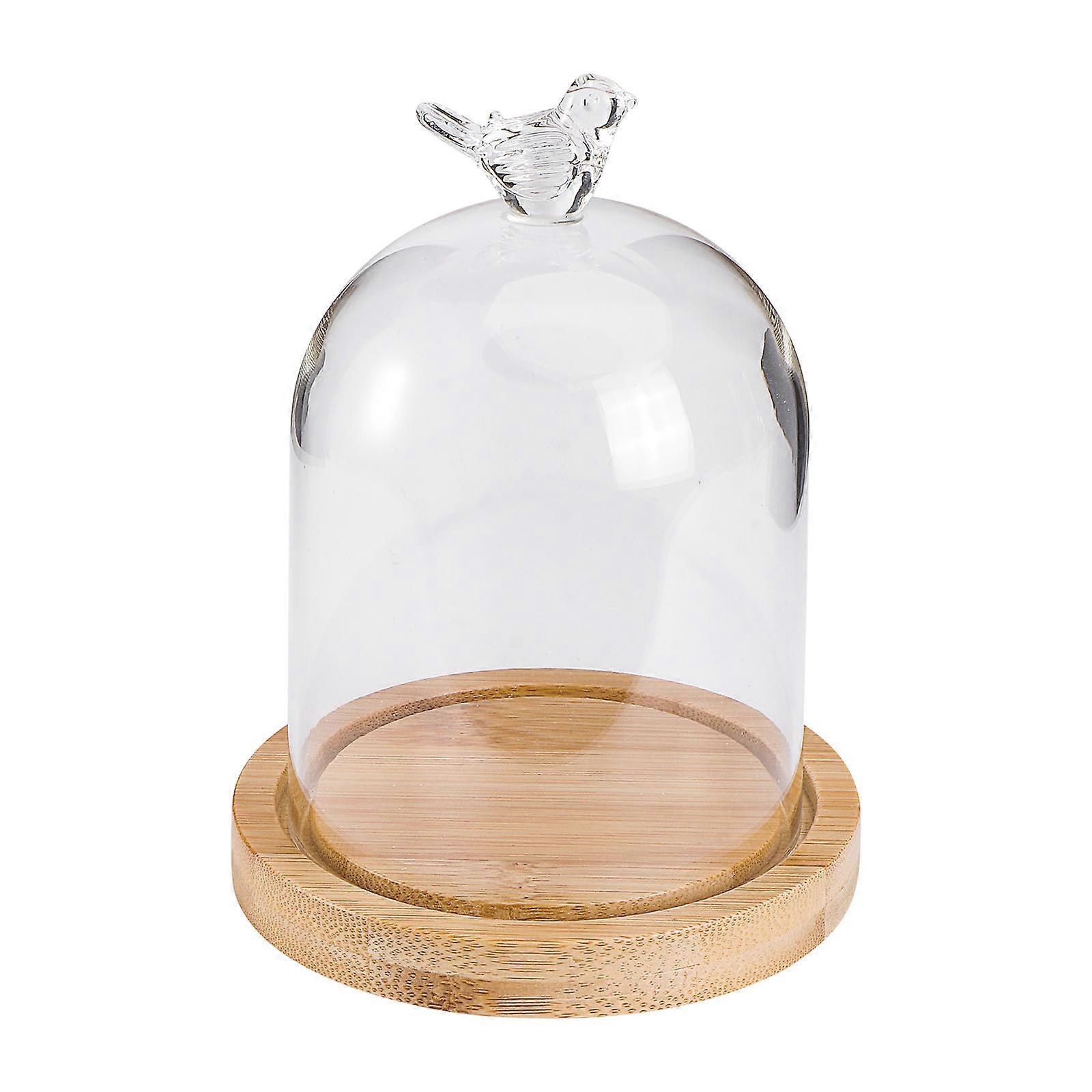 Flower Preservation Glass Cloche, Fine Craftsmanship with Sturdy Design