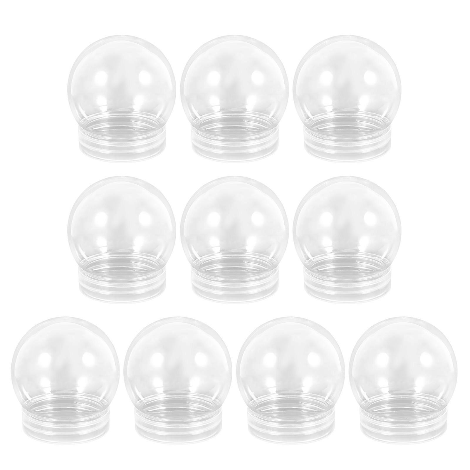 Snow Globe Making Kits for Kids, Clear Plastic, Fun and Educational Activities