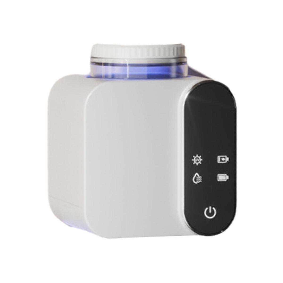 Toothbrush Sterilizer Punch-Free Wall Mount UVC Cleaning and Drying Function Solar Charging Toothbr