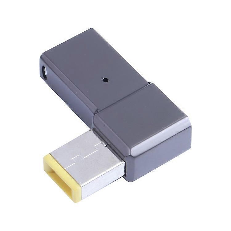 100W Type-C Female to Square Male Laptop Charging Converter Plug Charge Cable Adapter Compatible For Lenovo