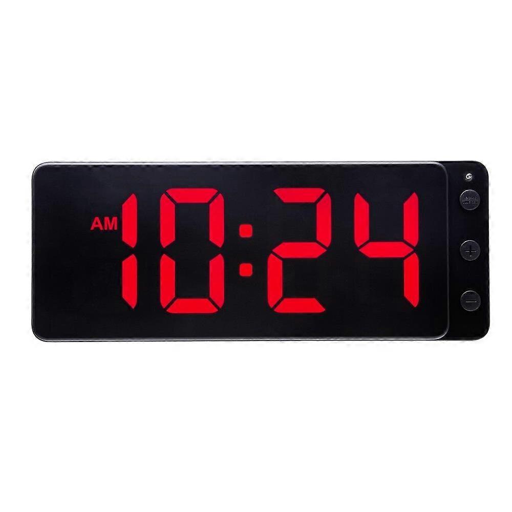 NeXtime - 3534ZW - Wall Clock - 27.2x10.8cm - black - Digital