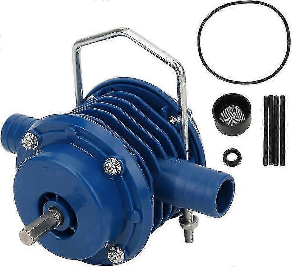 Heavy Duty Electric Water Pump with Portable Self-Priming Centrifugal Design for Fluids and Liquids, Suitable for Various Applications