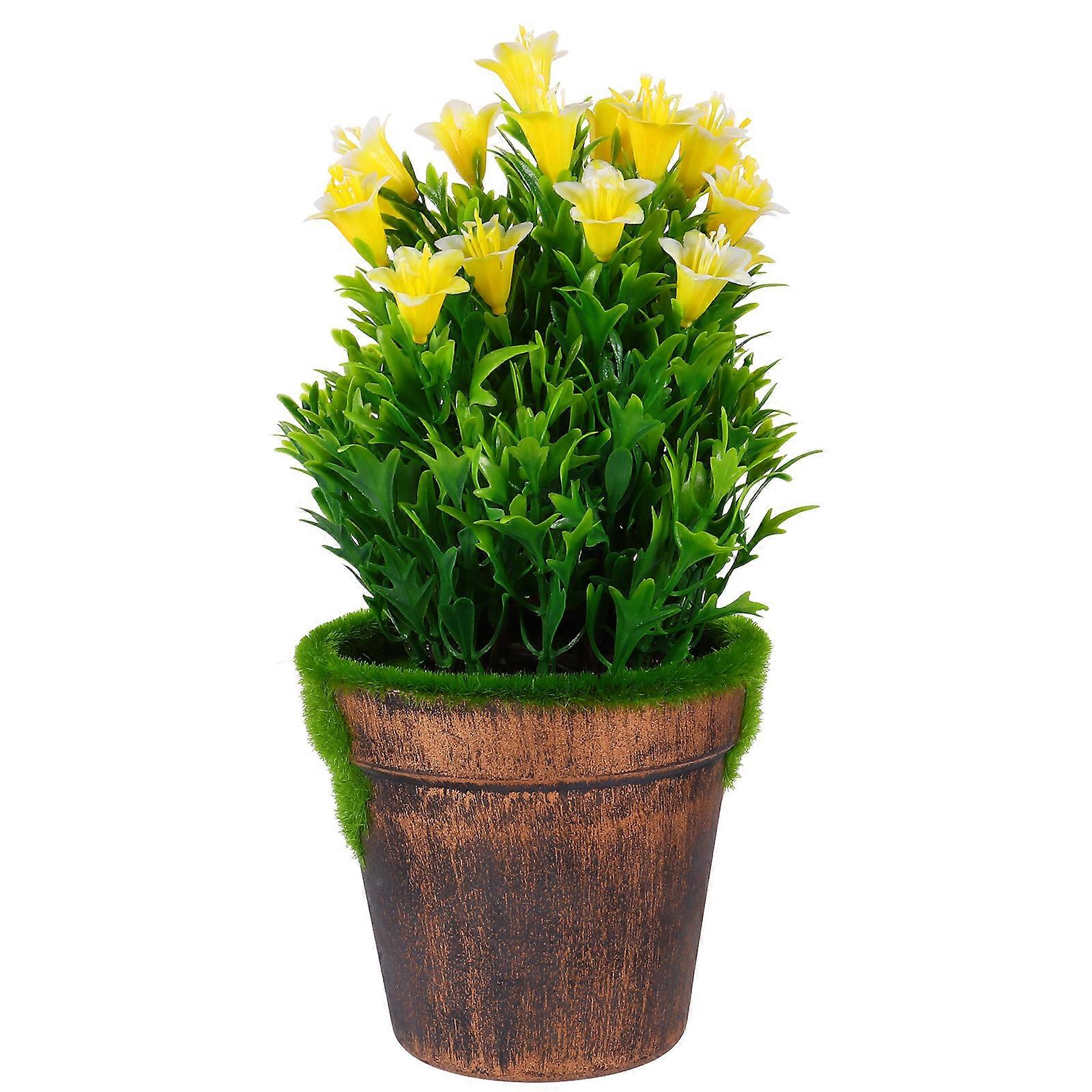 Desktop Bonsai Tree Artificial Greenery Foam Office Desk Plants 1Pcs