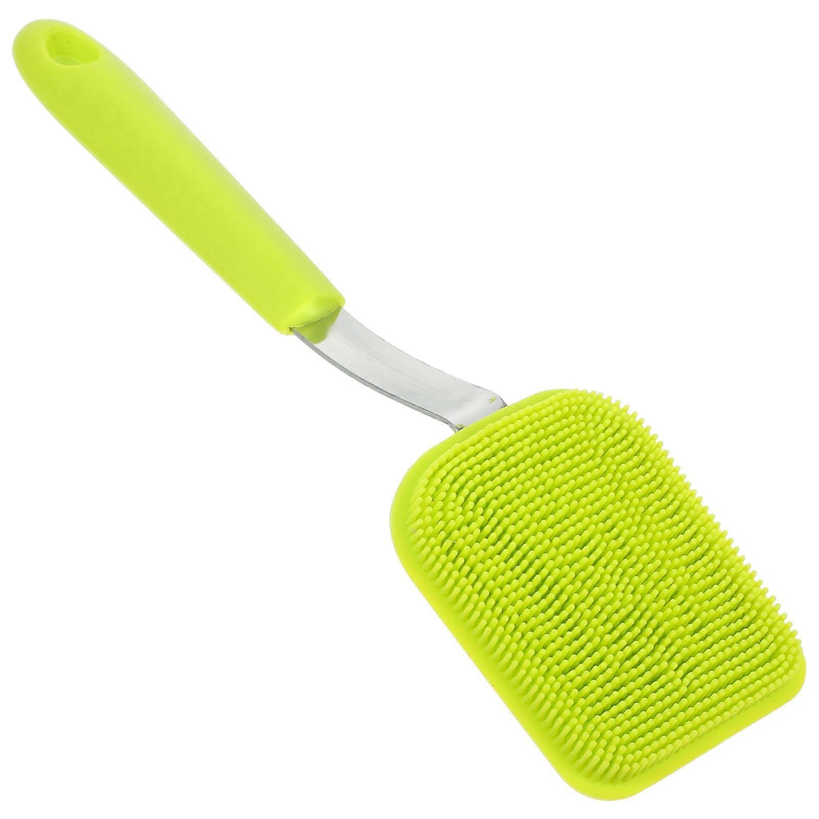 Handle Pot Brush Multi Function Cleaning Brush For Household Users Stainless Steel Drain and Dry Quickly 1Set