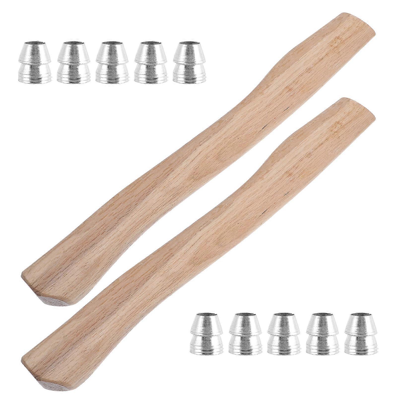 Woodcutting Tools Wheelbarrow Handles Extend Life Durable Round Shaft 1Set