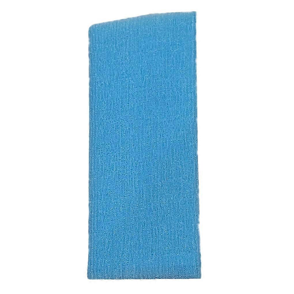 Skinfriendly Exfoliating Bath Towel for a Smooth and Radiant Complexion. Soft and Absorbent Nylon Exfoliating Bath Towel Azure Green.