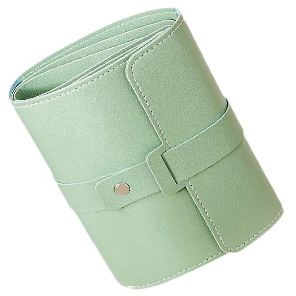 Jewelry Organiser Travel Earring Case Foldable Dust Protection Rectangular Shape 1Set