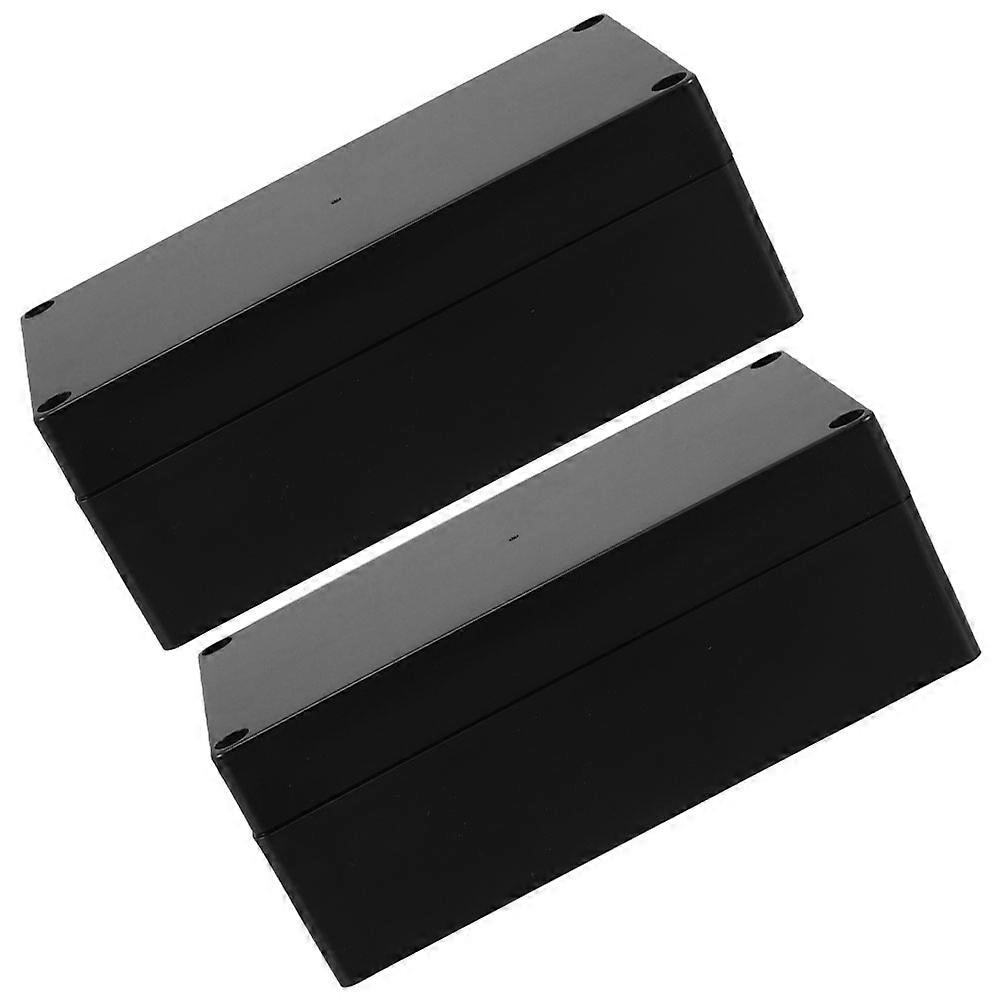 Portable Project Case Waterproof Power Box for Homeowners Versatile Design Spacious Interior 2Pcs