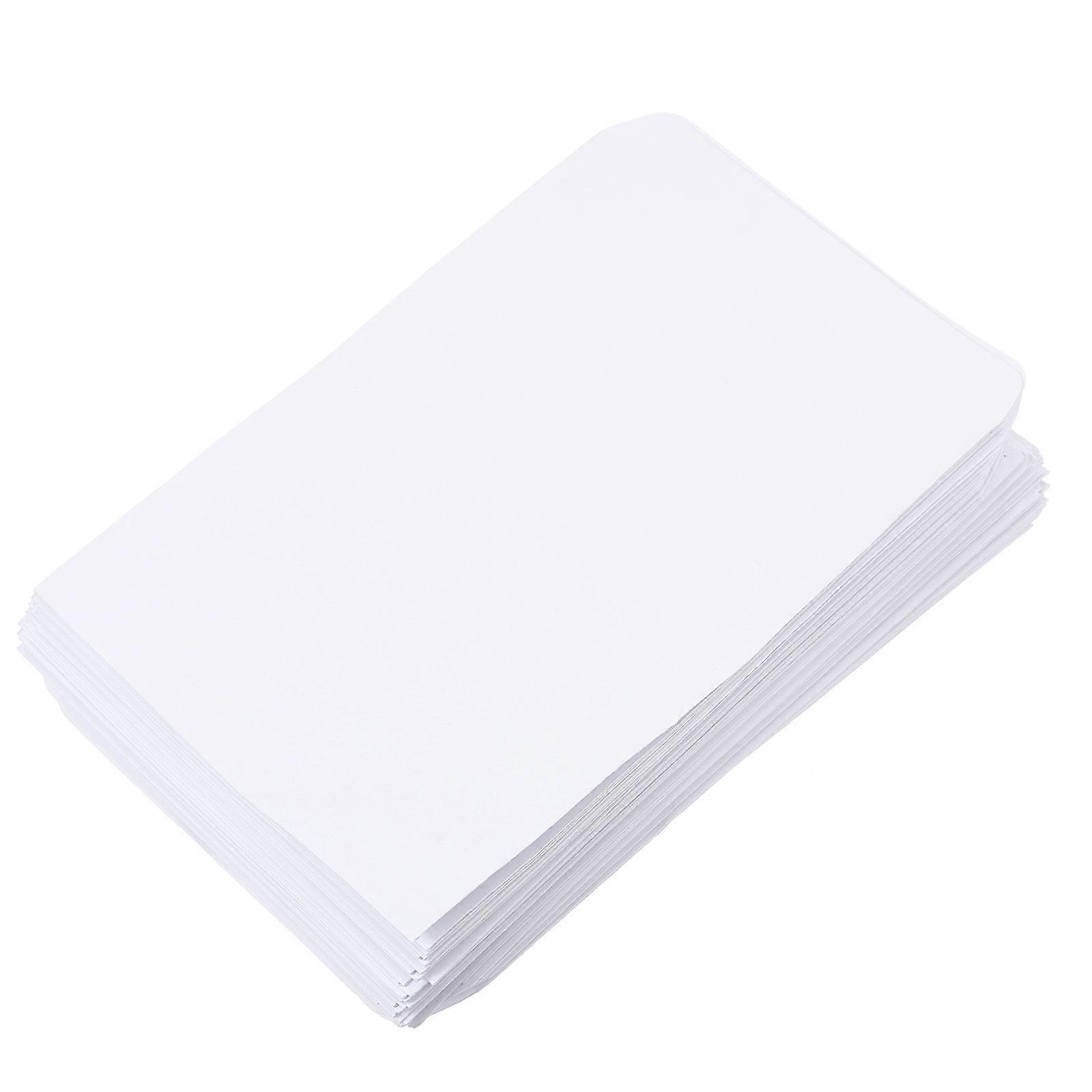 Bills Paper Envelopes 100Pcs White Cash Envelopes for Secure Valuables Storage Use