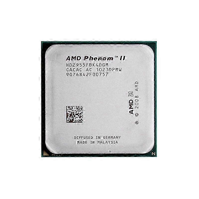 X4-955 Quad Core 4-Thread CPU for AM3 AM2+ Socket Desktop Computer
