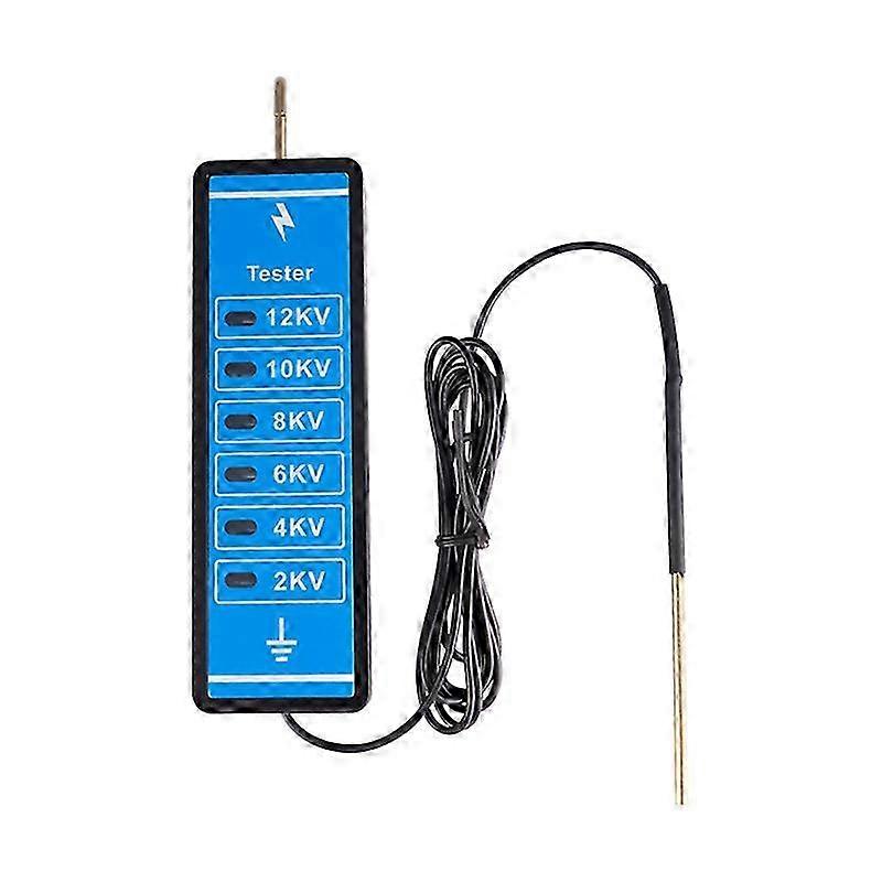 12KV Electric Fence Voltage Tester with 6 Neon Indicators for Safety Detection