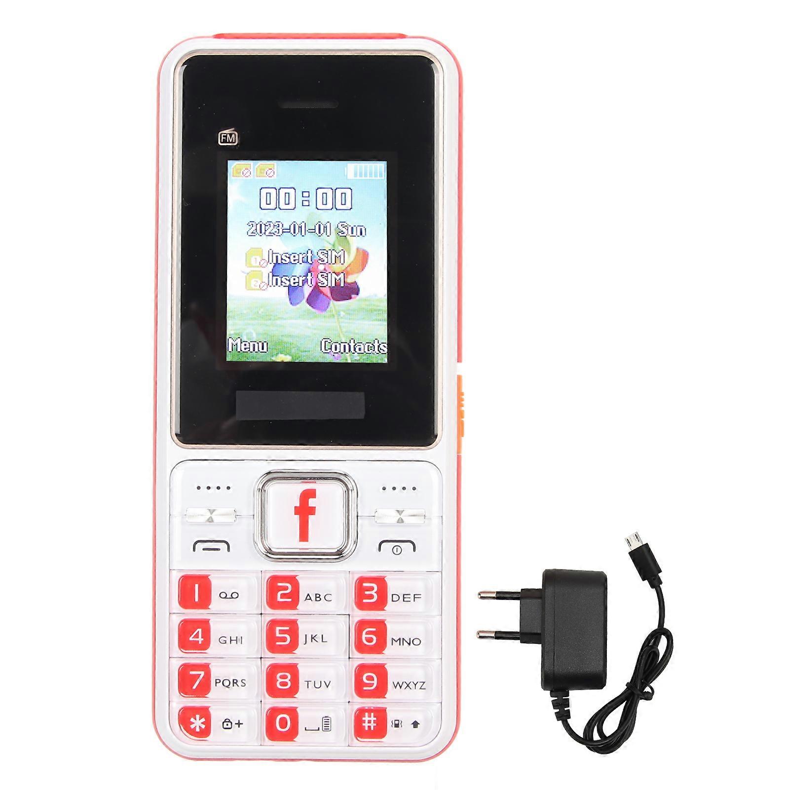 Unlocked Senior Cell Phone 2G GSM Dual SIM Card Dual Standby 3600mAh Battery Big Button Backlit for Elderly Kids
