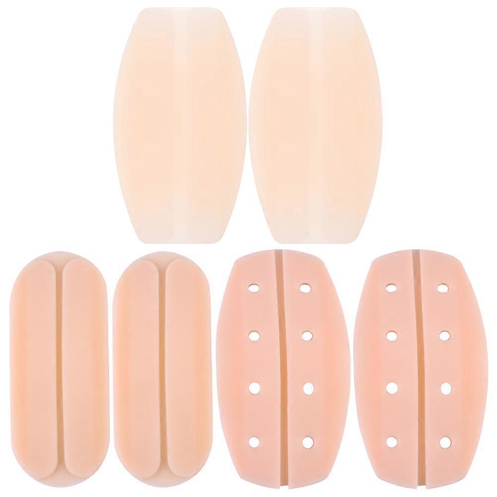 Non-Slip Shoulder Pads Bra Strap Cushion Underwear Accessory 6Pcs