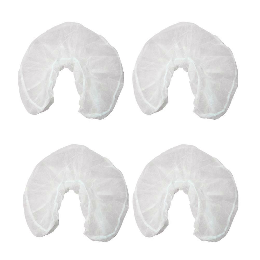 Bulk Pillow Cases U Shaped Disposable for Hotel Travel 32x30x10cm Non Woven Fabric 50Pack