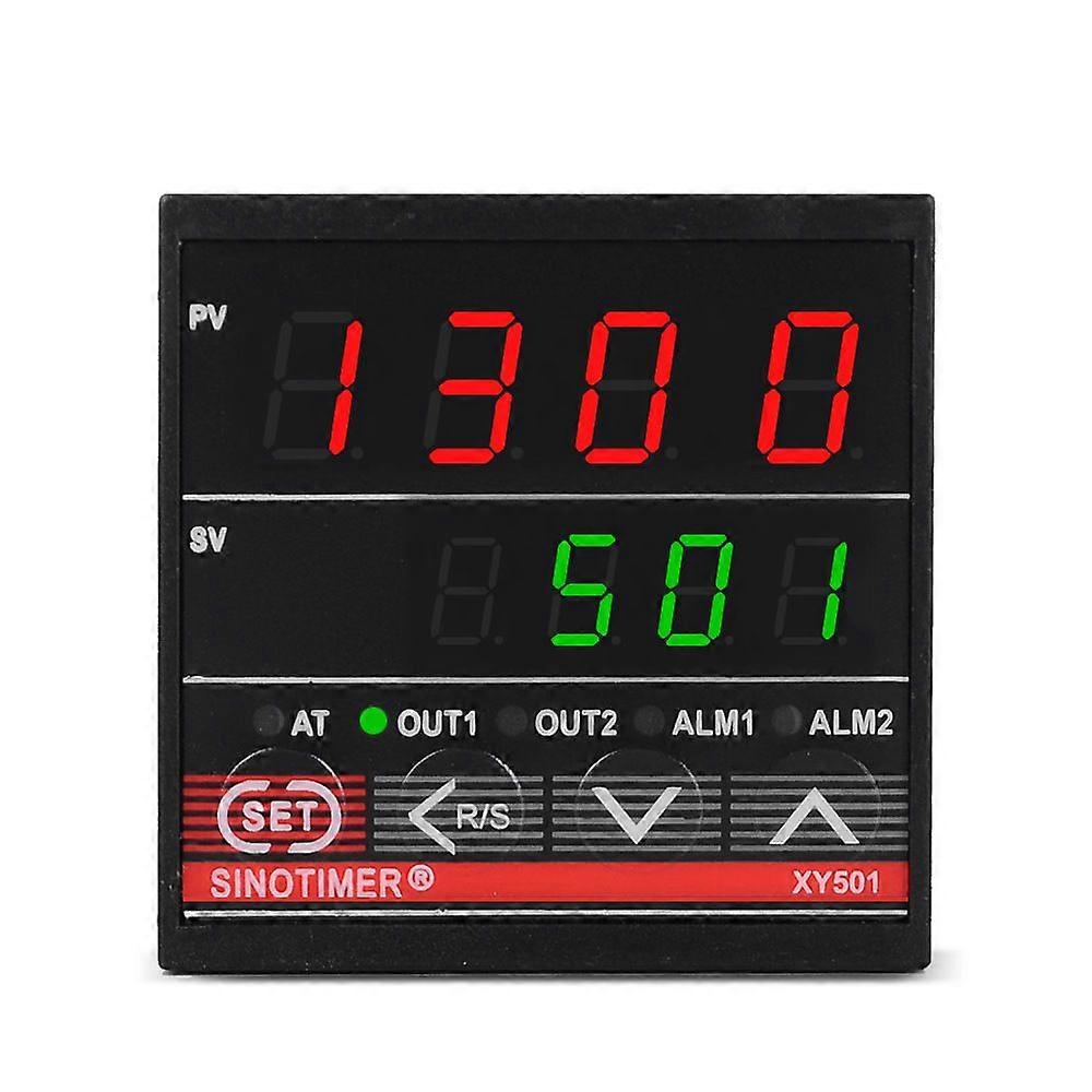 XY501 Short Shell Electronic Intelligent PID Temperature Controller Heating and Cooling Relay SSR Solid-State Output Temperature Controller