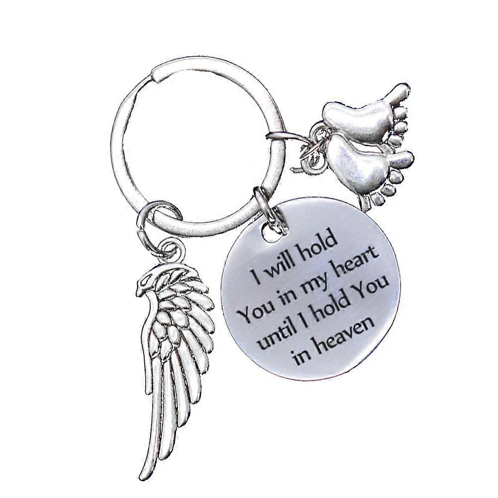 Key Rings for Crafts Wings Keychain Key Holder Car Key Attachment Everyday Use 2Pcs