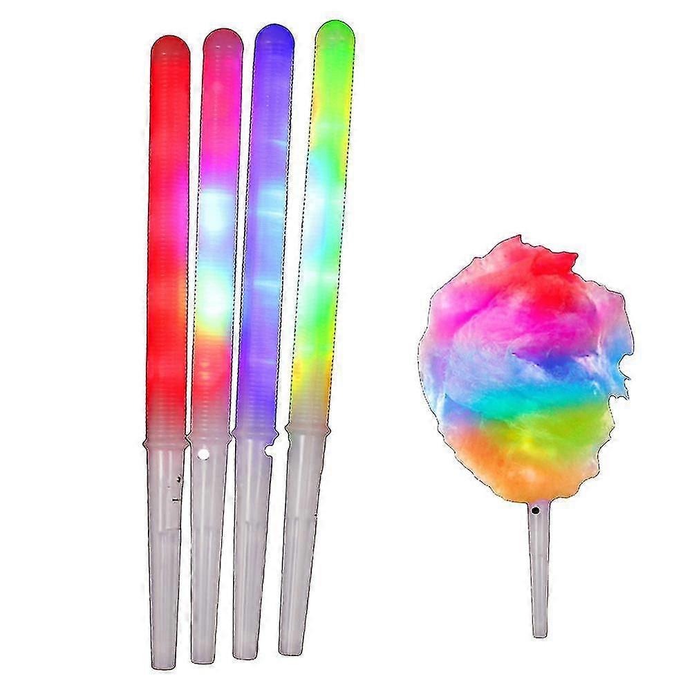 Led Glowing Sticks Sticks Suitable For Cotton Candy Machine Light Up Sticks