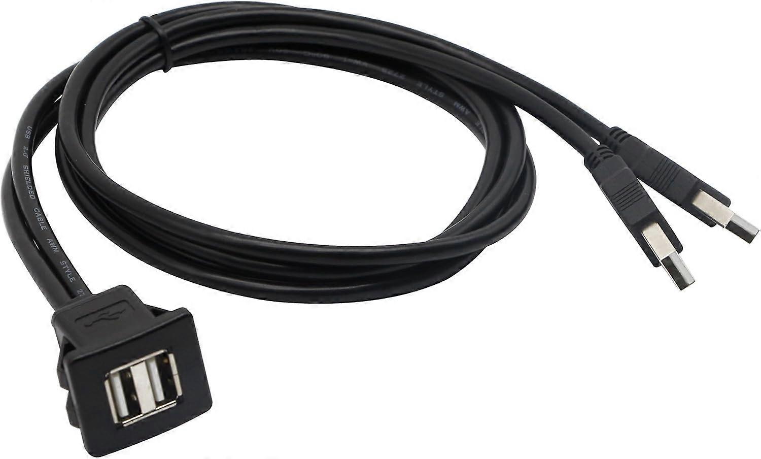 USB panel recessed cable, USB 2.0 extension panel recessed, computer accessory