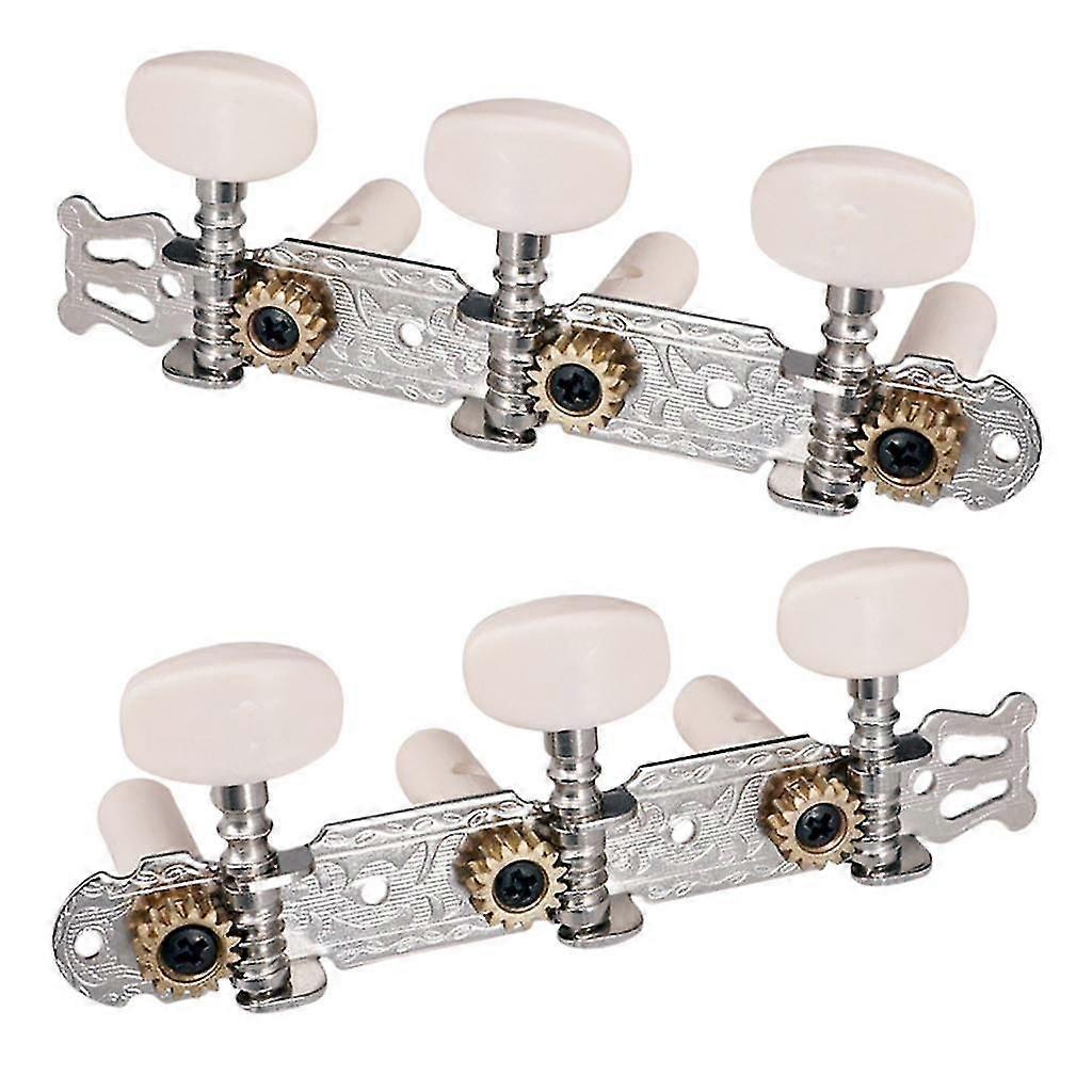 1 paio 3L3R Chitarra Classica Tuning Keys Pegs Accordatori per Accessori per Chitarra