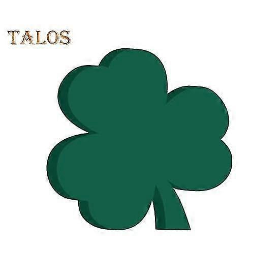 Shamrock Wooden Ornament Exquisite St. Patrick's Day Countertop Ornament for Home Festival