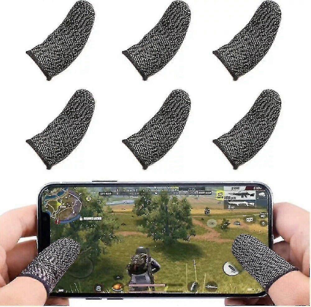 2025 Latest Model 5 Pairs Screen Gaming Finger Sleeve Game Controller Mobile