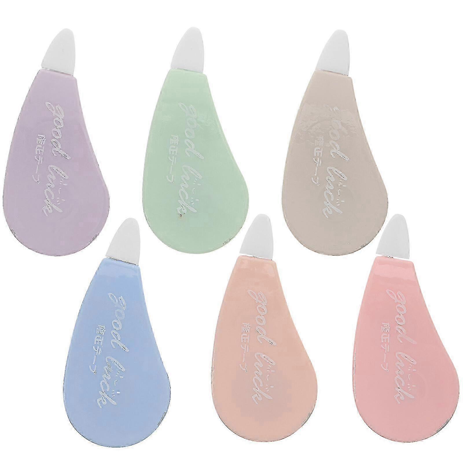 6pcs Portable Correction Tapes for Students School Stationery