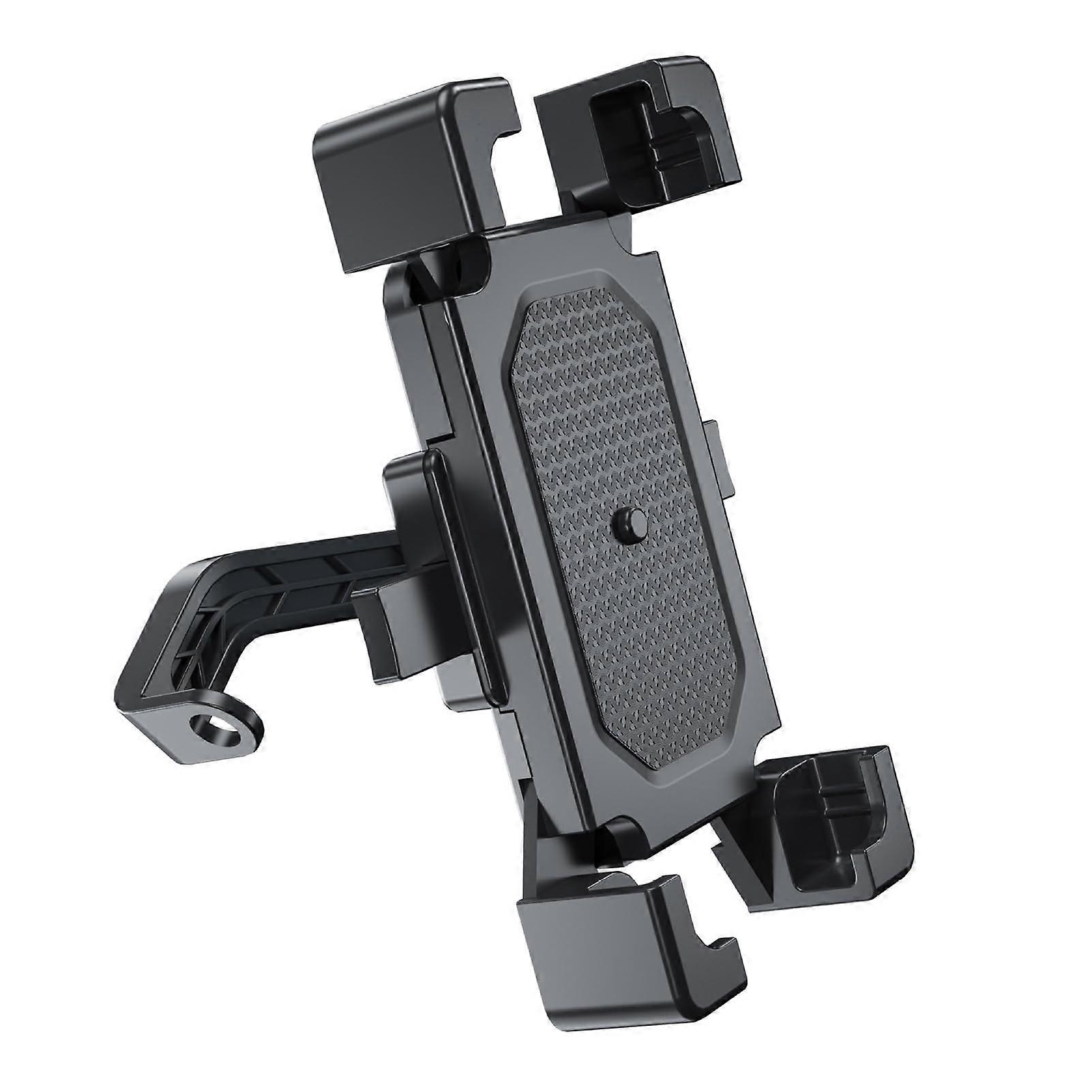 Bicycle phone holder, shockproof plastic handlebar mount, navigation stand for mountain bikes, motorcycles