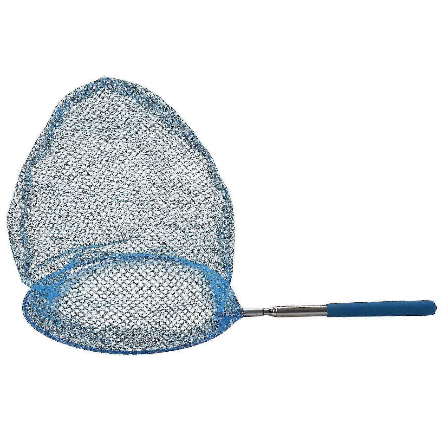 Outdoor Catching Catching Butterfly Net Fishing Net Bag Stainless Steel Telescopic Fishing Net Tool (tangling)