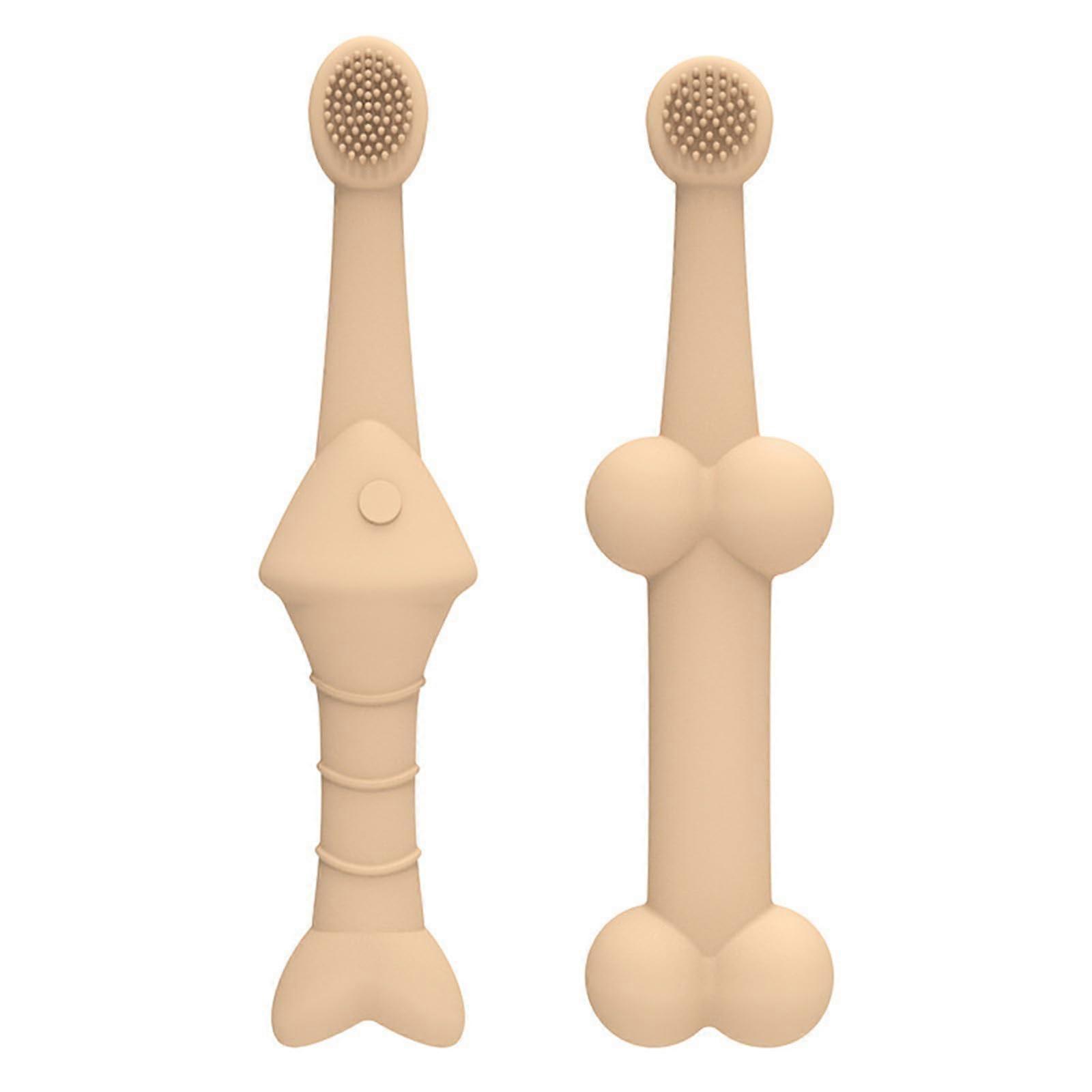 2PC Silicone Finger Toothbrush for Pets – Gentle Dental Care for Dogs & Cats, One Size C-A, Easy to Use Pet Oral Hygiene Solution
