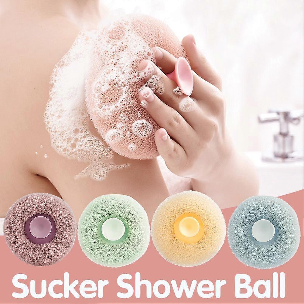 Off-white (D)$Massage bath ball for bathing and scrubbing, exfoliating, scrubbing, mud scrubbing, back bathing and scrubbing towel for women