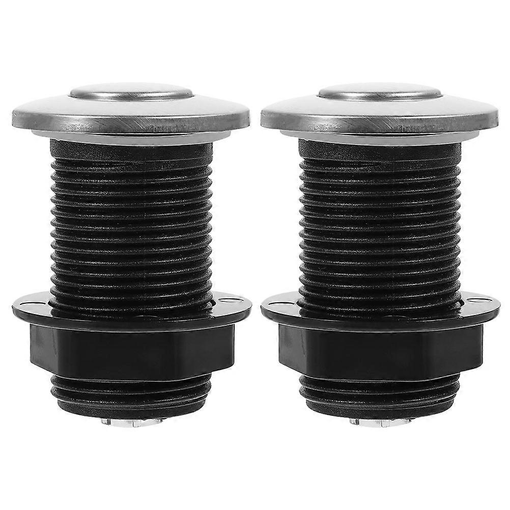 Garbage Disposal Air Switch Button for Replacement 2Pcs with Stainless Steel