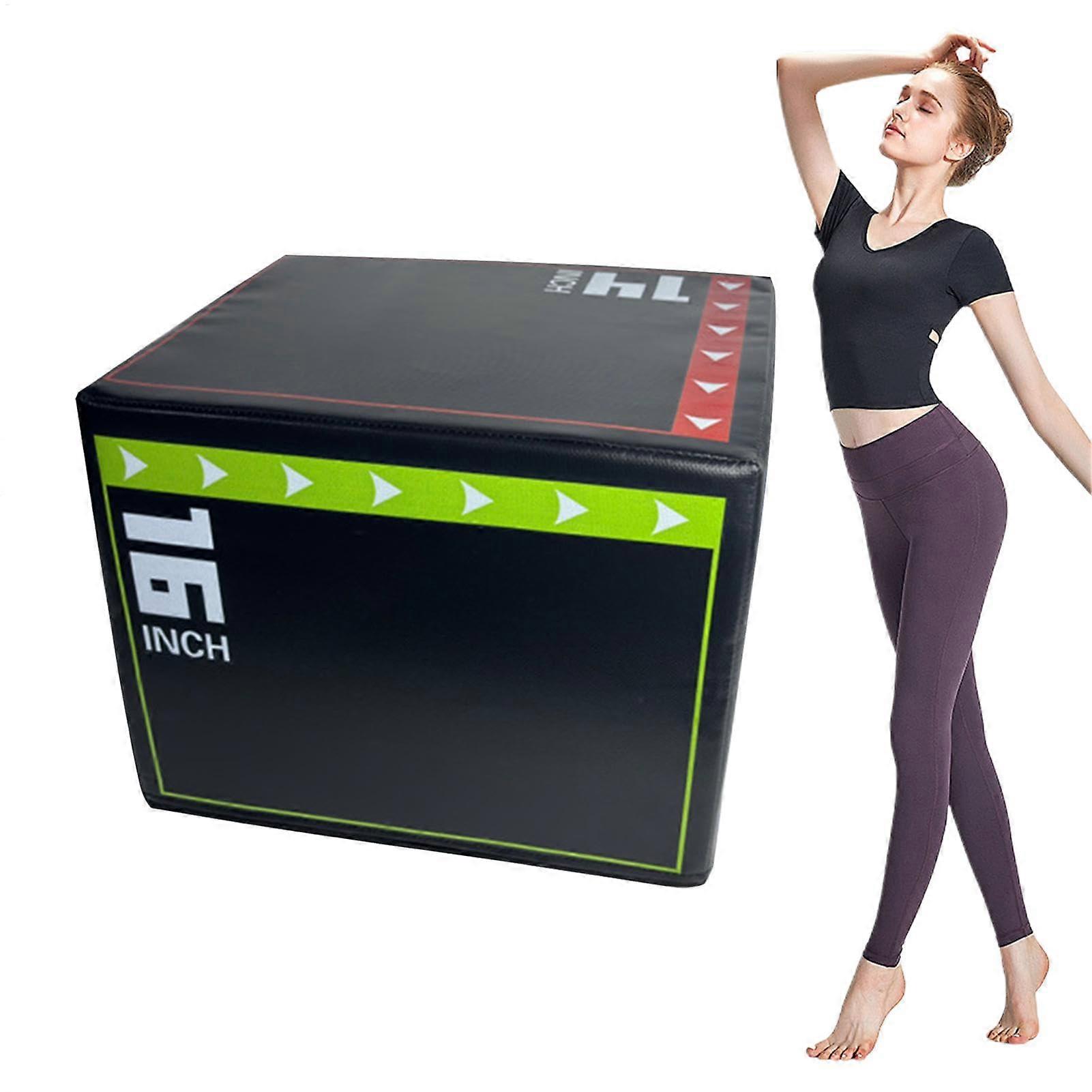 Exercise box, plyometric jump box, passage box without test slides, jump training instrument, domestic wearresistant, training equipment, gym.