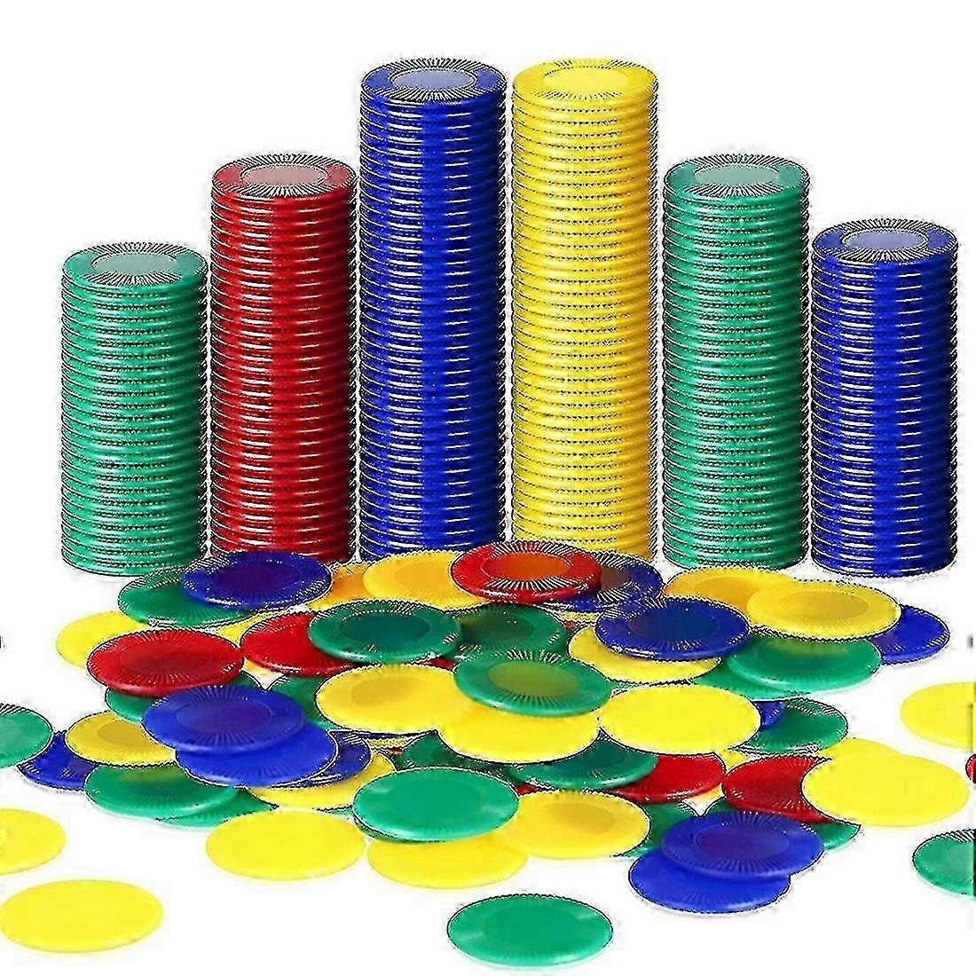 400-Player Poker Chips Set - Vibrant Colours for British Casino-Themed Parties