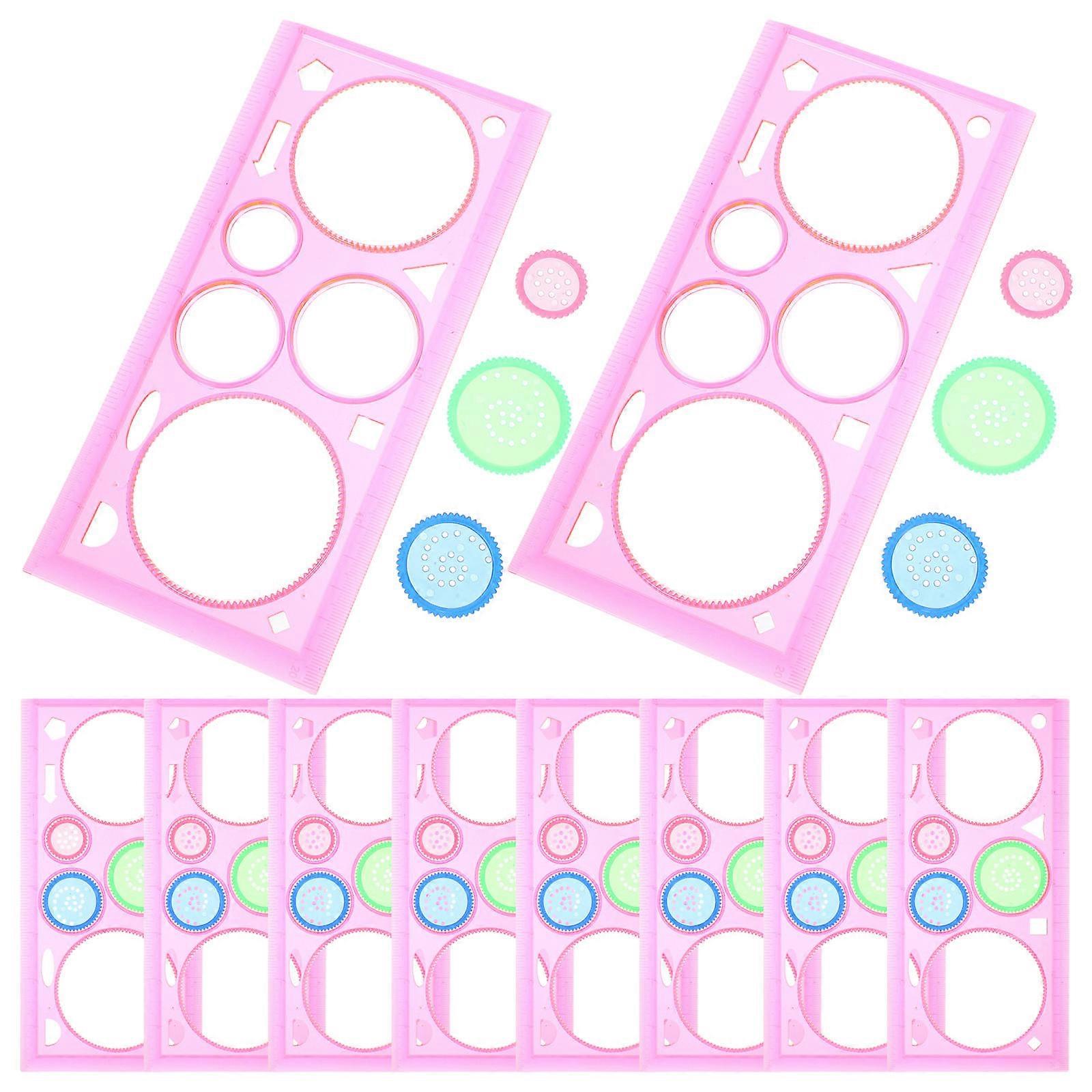 10pcs Creative Drawing Tool Set for Multifunctional Painting Kit for Artistic Development and Parent Interaction