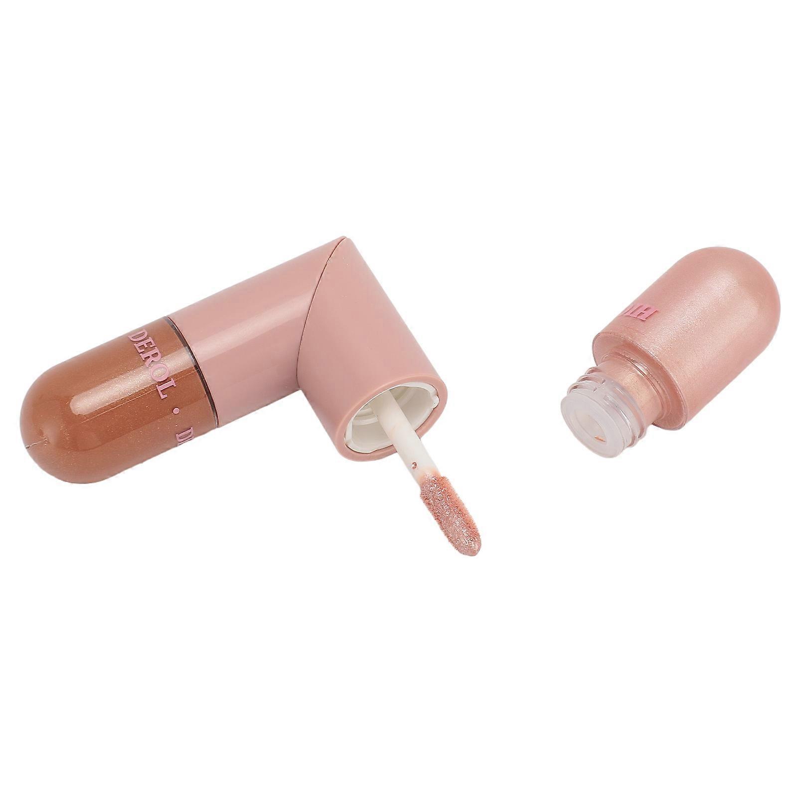 Dual End Highlight Liquid Foldable Double Color Makeup Highlighter Body Face Contour Shadow Highlighter 02