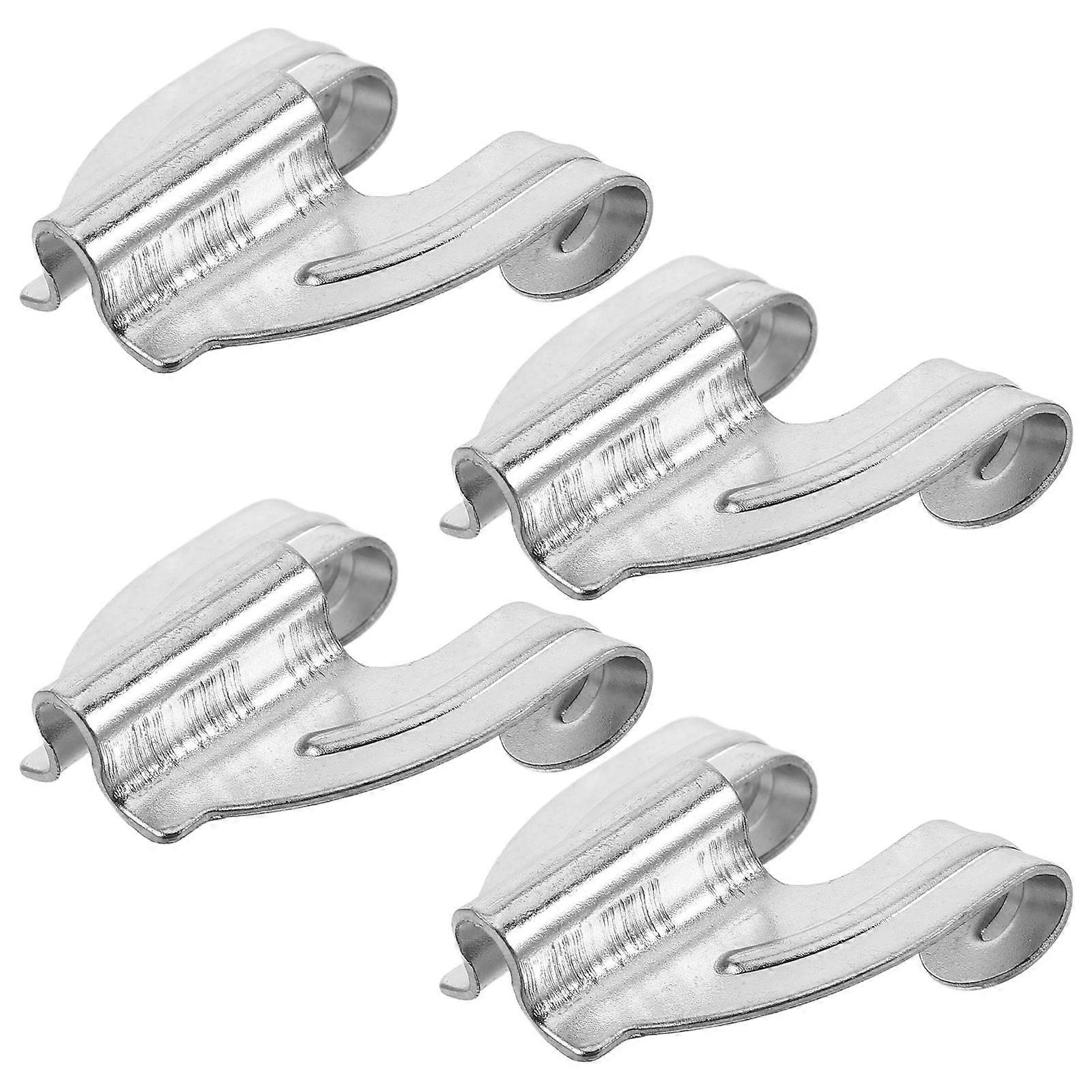 4pcs Bass Drum Claw Hook Drum Parts Fixing Drum Hook for Bass Drum Instrument Portable and Convenient Drum Hook Part