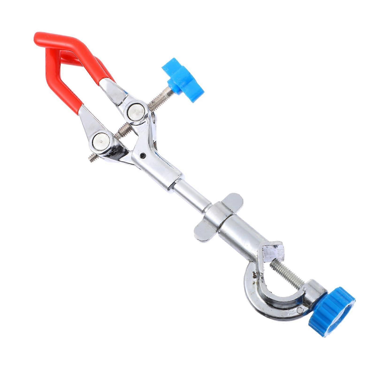 Labor Jaw Clip Adjustable Clamp for Laboratory Applications Stable CorrosionResistant Finger Clip with Claws for Secure Grip of Objects